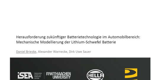 Titelbild des Vortrages