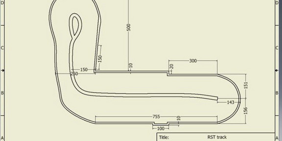 RC-Car Teststrecke